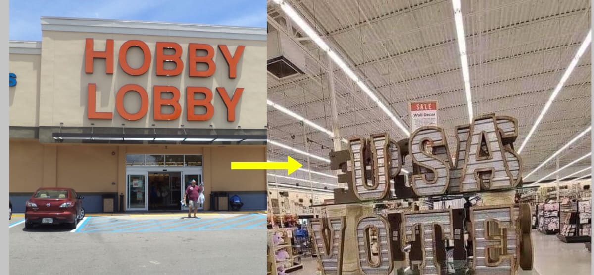 Hobby Lobby Faces Calls For Boycott Over 'Controversial' Display In One