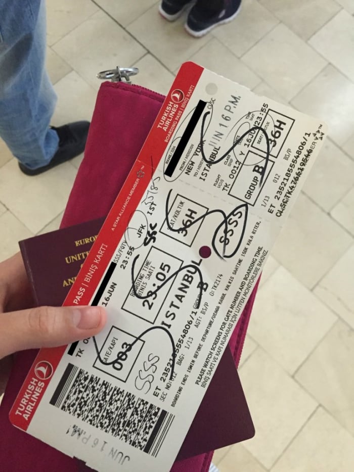 Here S What Ssss On Your Boarding Pass Means Photos Opposing Views