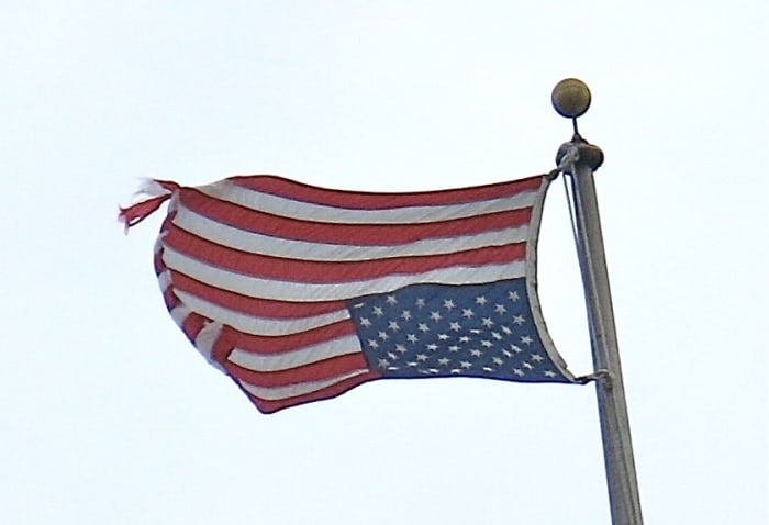 People Are Flying The Flag Upside Down To Protest Trump Opposing Views 9261