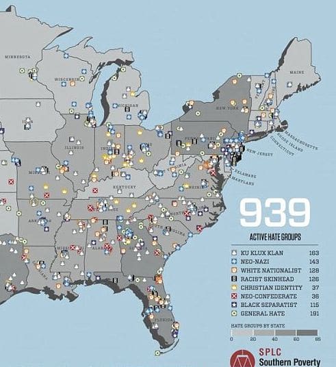 Southern Poverty Law Center Releases State-By-State Interactive Map Of ...