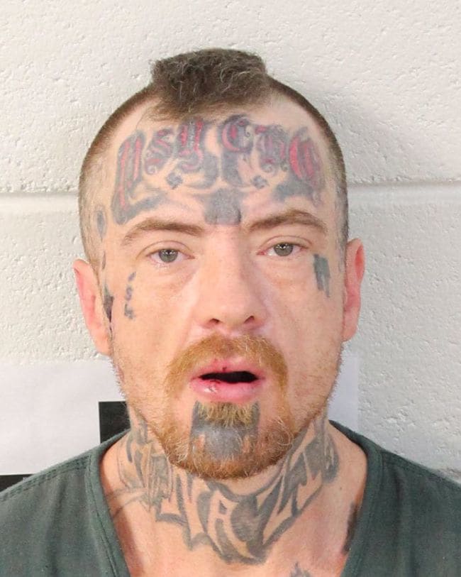 Man With 'Psycho' Tattooed On Forehead Arrested For Brutal Stabbing ...