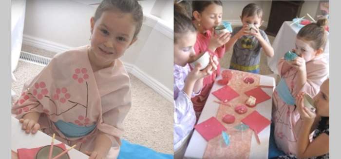 Mom Throws Her Daughter A Themed Birthday Party, Critics Say It's