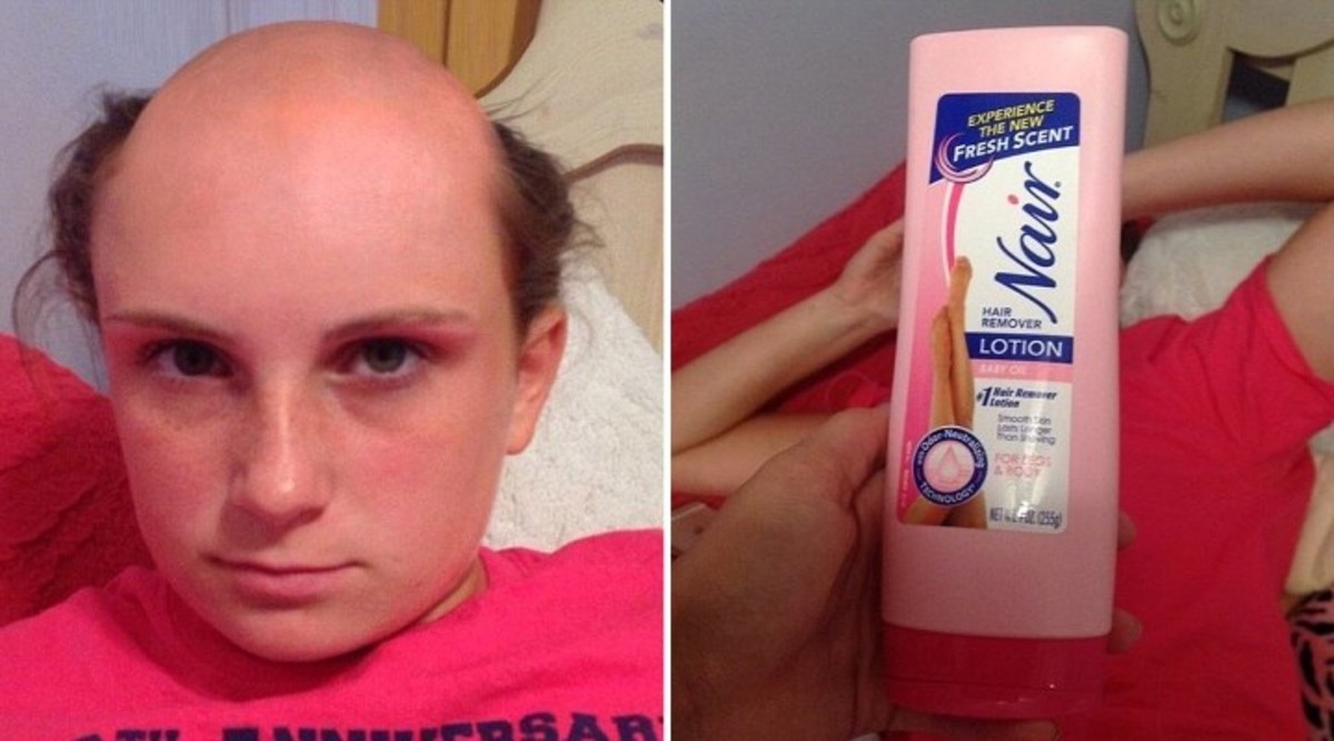 Girl Mistakes Shampoo For Hair Removal Cream Opposing Views