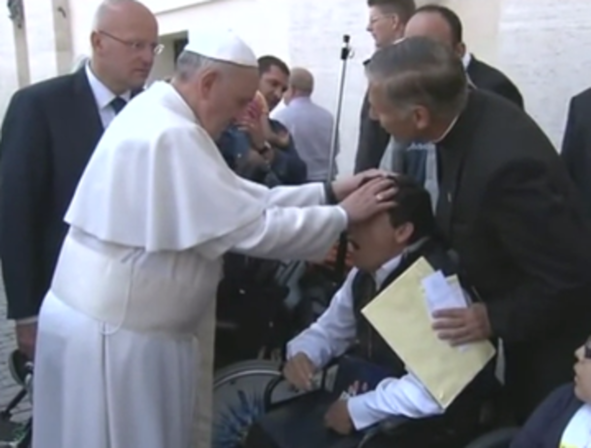 Pope Francis Performs Exorcism Video Opposing Views