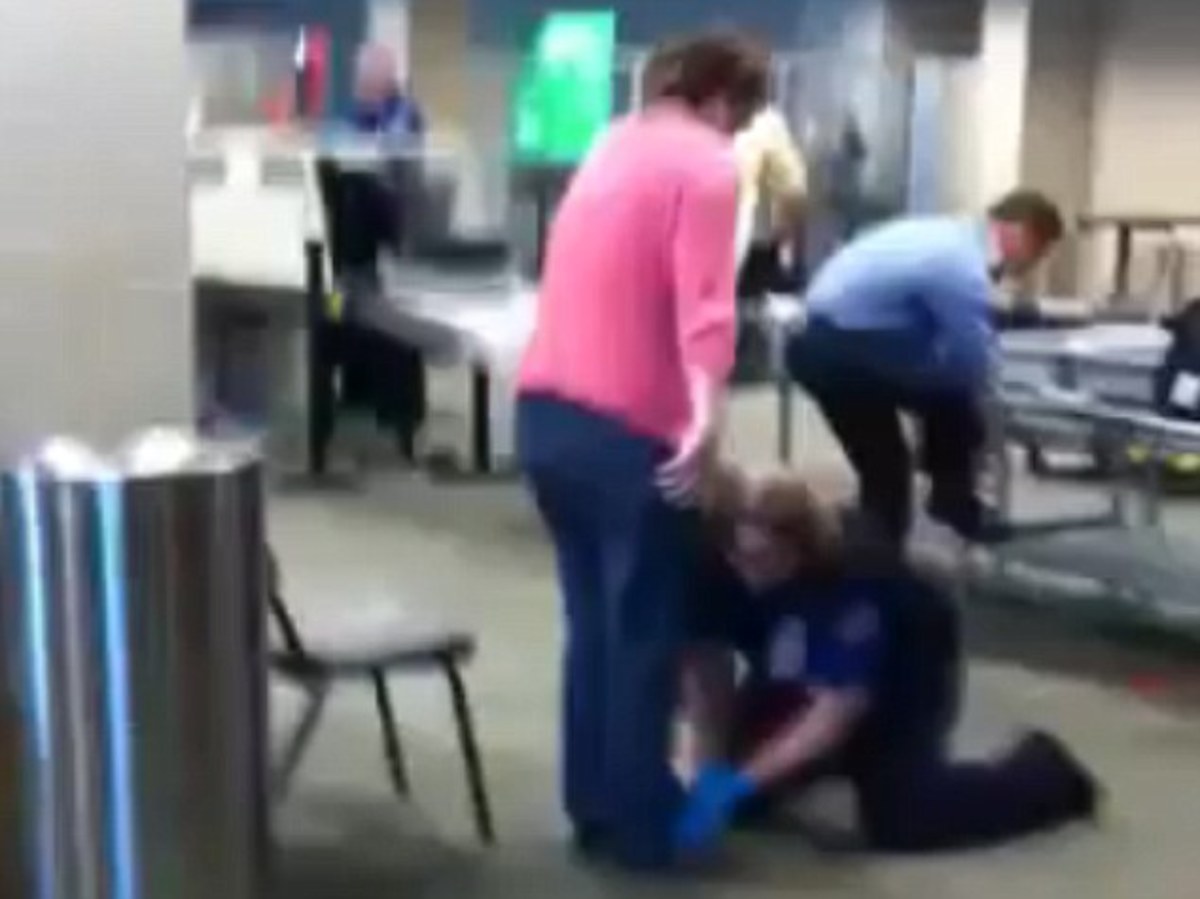 Video Woman Sobs Through Sexually Violating TSA Pat Down