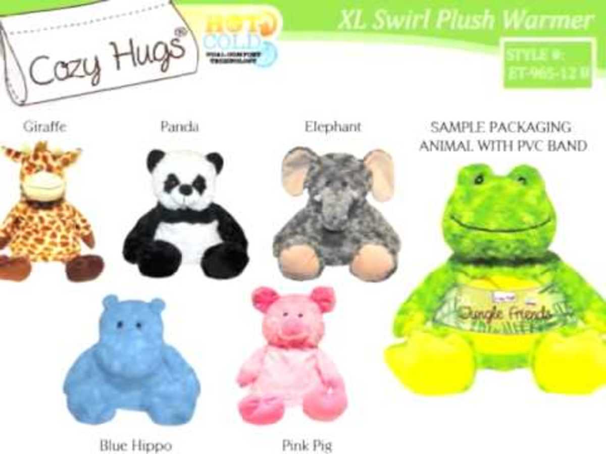 cozy hugs aromatherapy stuffed animals