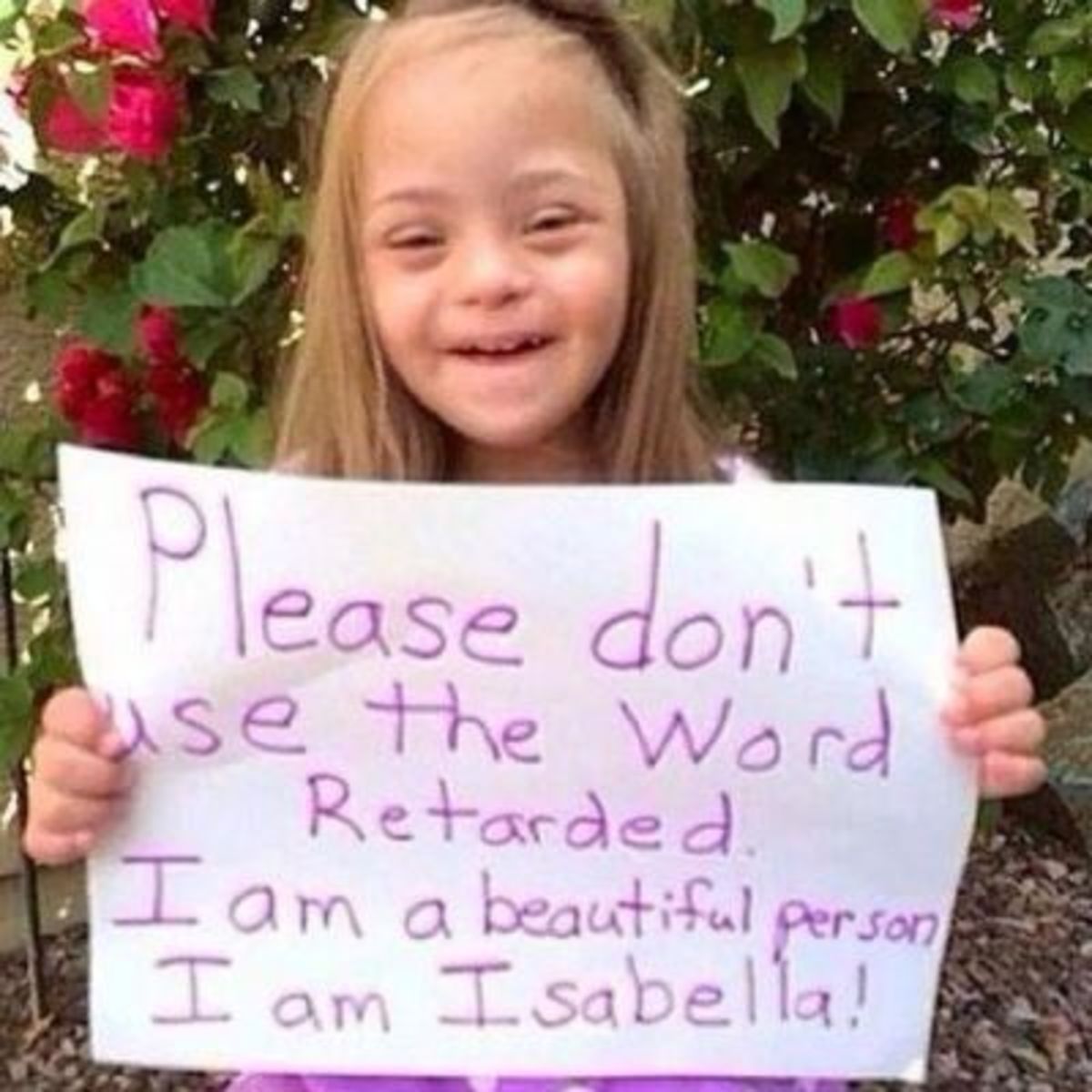 I Am A Beautiful Person: Adorable Little Girl Asks People To Stop 