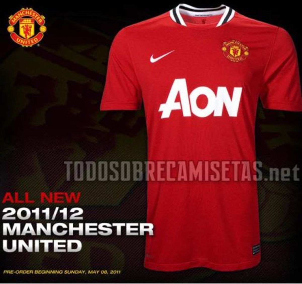 Manchester United Unveils 2011-12 Home Kit/Jersey - Opposing Views