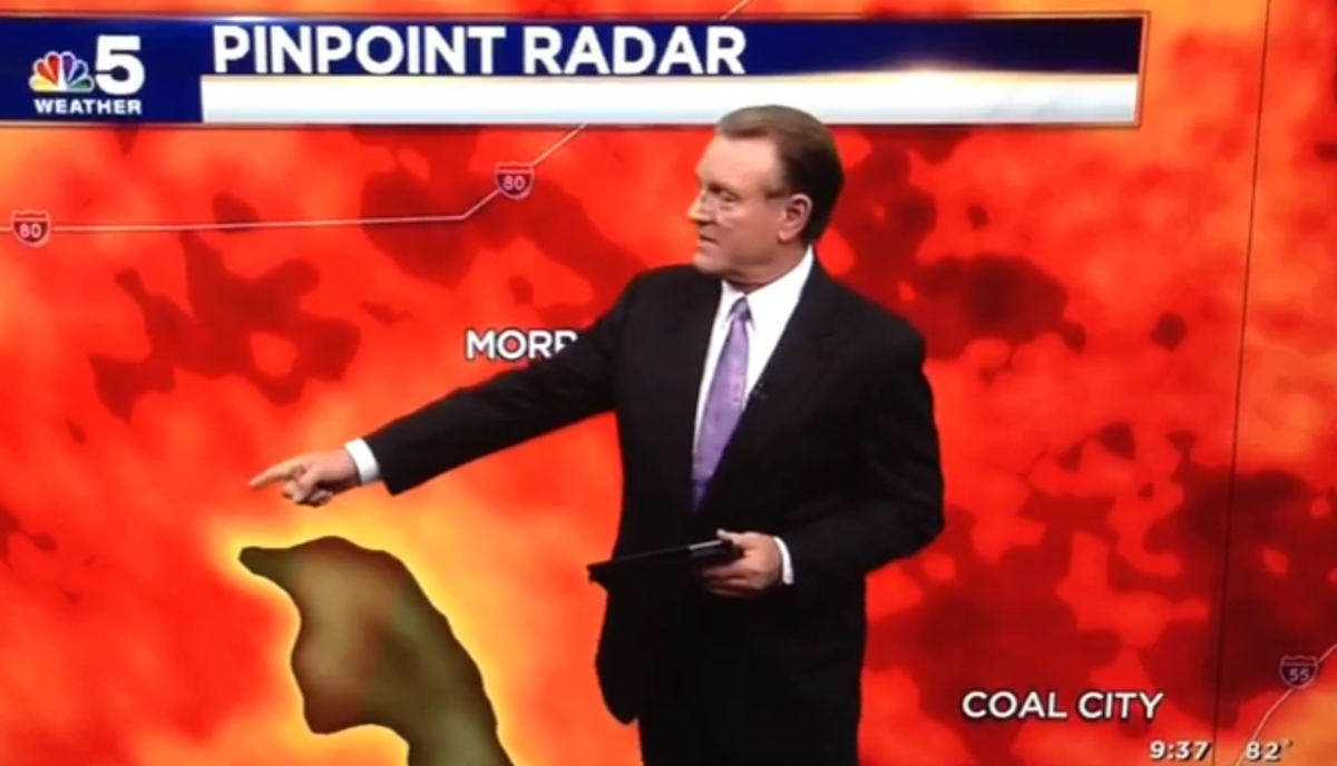 Chicago TV Weatherman Pranked By Howard Stern Fan (Video ...