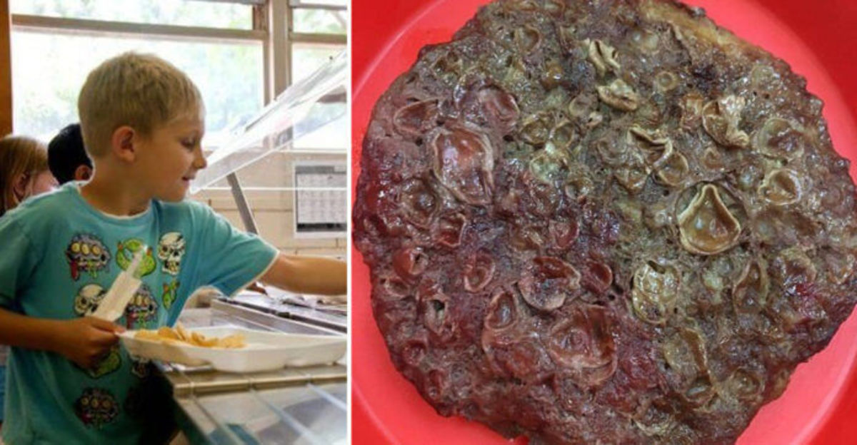  Disgusting School Lunch Picture Goes Viral Photo 