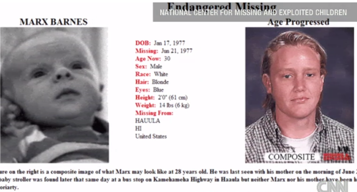 Man's Jaw Drops When He Sees Picture Of Himself On Missing Kids Website ...