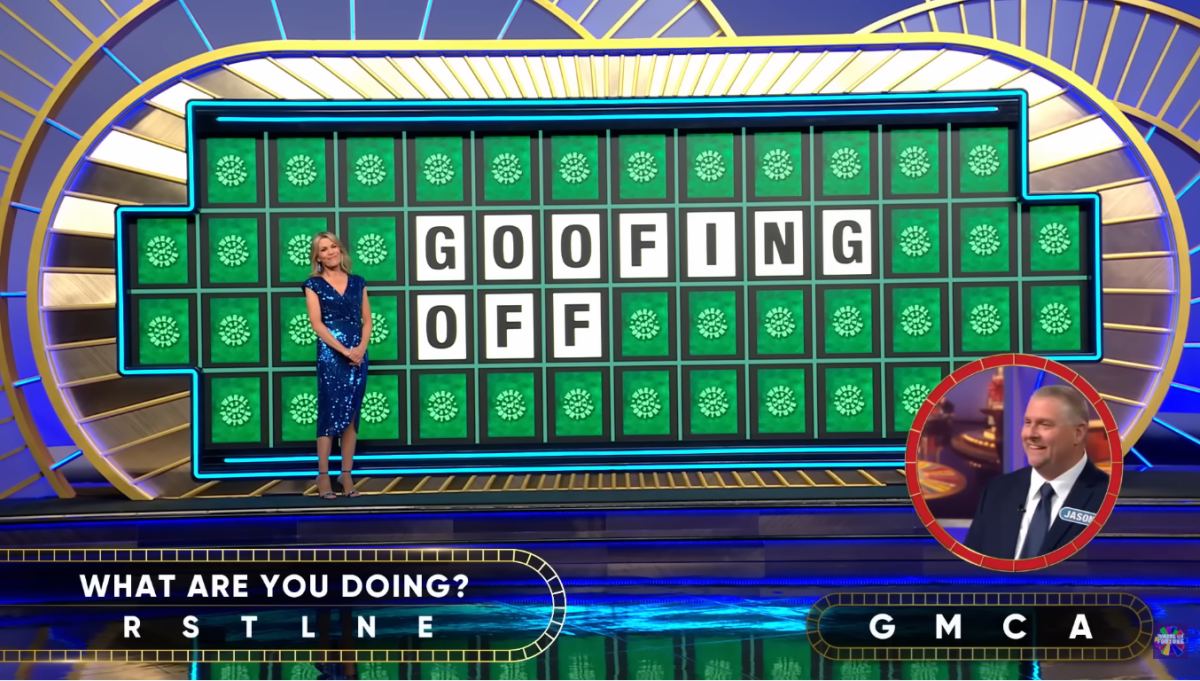 The bonus round puzzle after the letters were filled-in revealing the correct answer, Photo Credit: Wheel Of Fortune/Youtube