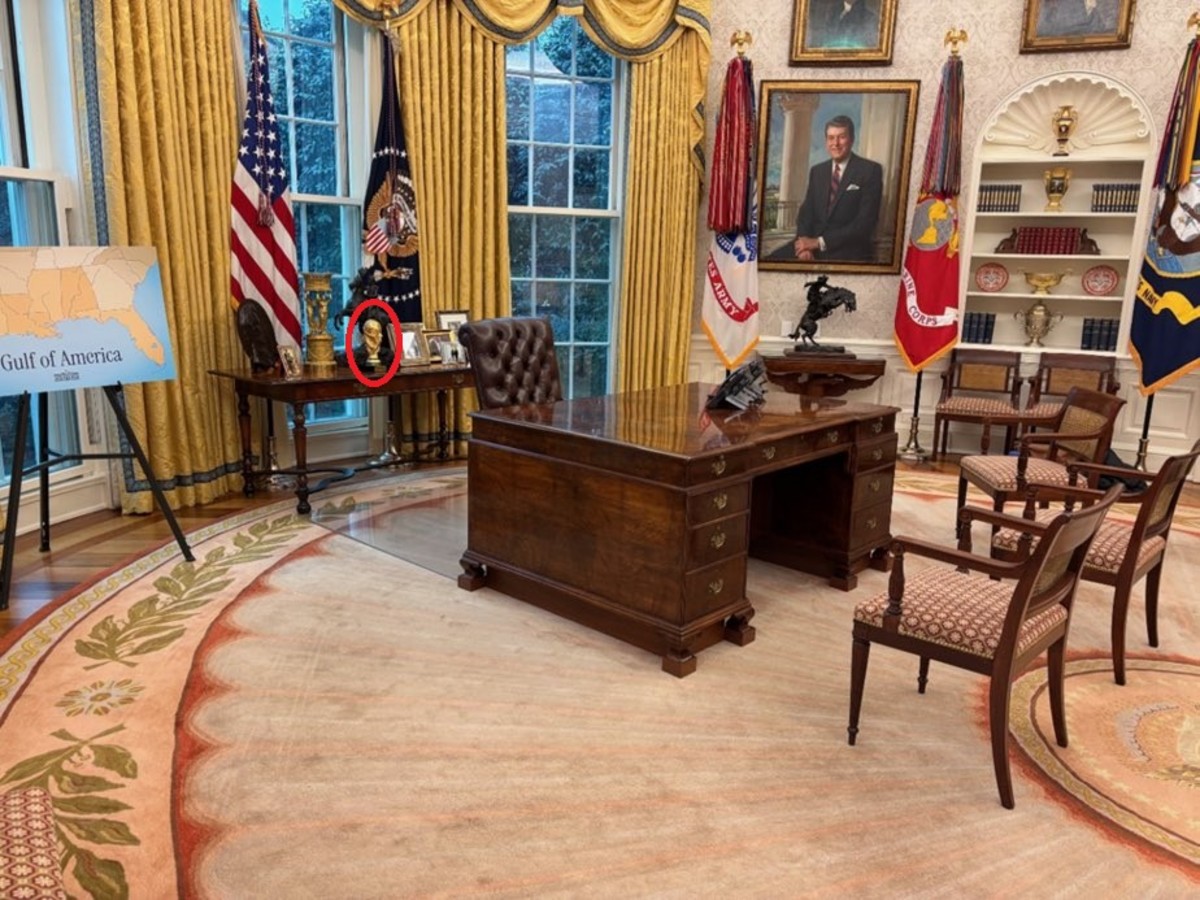 The Oval Office of President Donald Trump at the White House, Photo Credit: Donald J. Trump Posts From His Truth Social/X