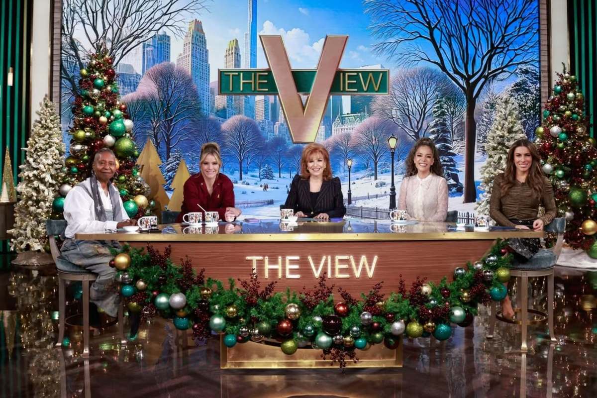 The View hosts on set; Photo Credit: theviewabc/Instagram